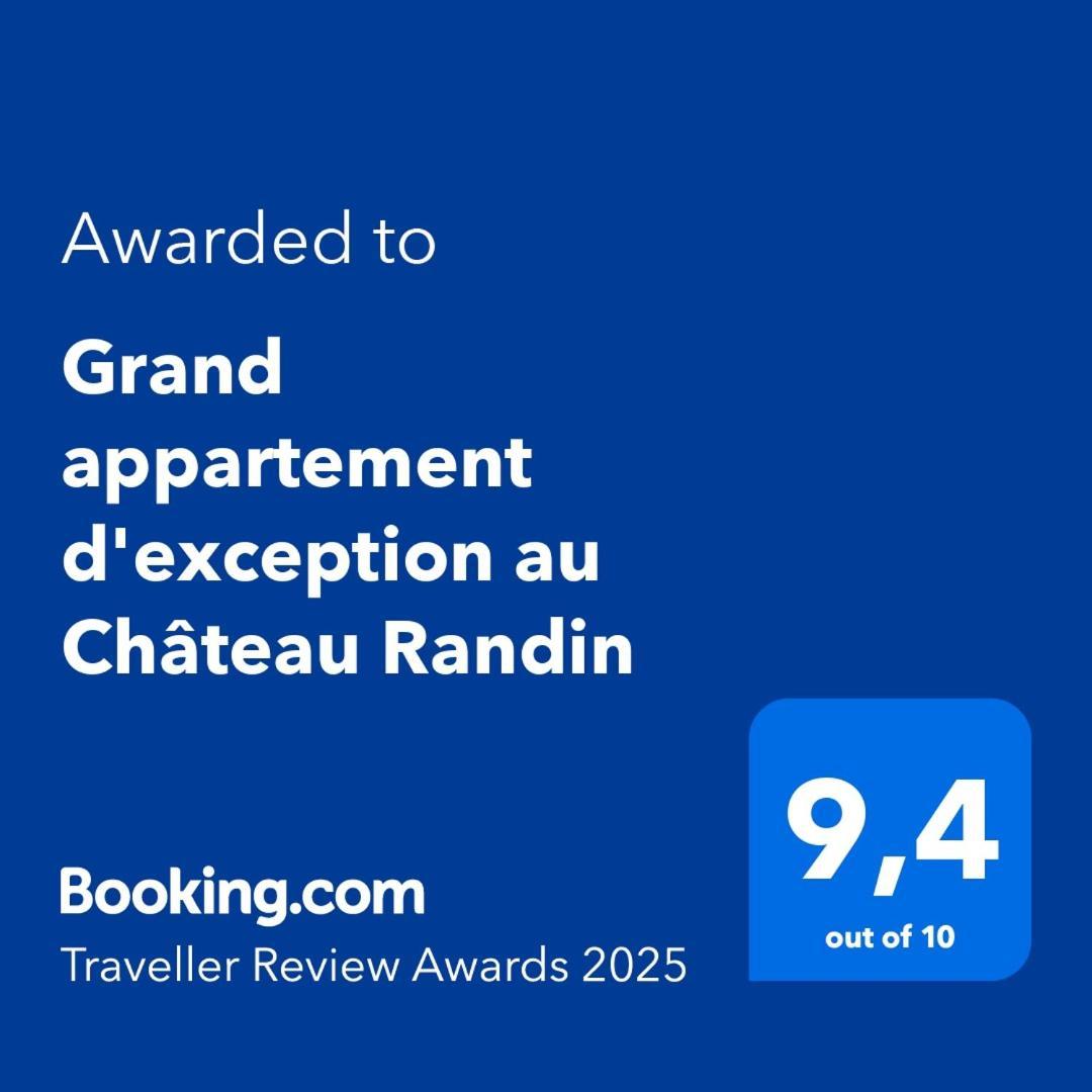 Grand Appartement D'Exception Au Chateau Randin Écully Exteriör bild